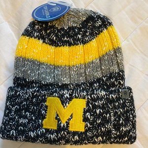 UofM (Umich) Multicolor winter knit hat!